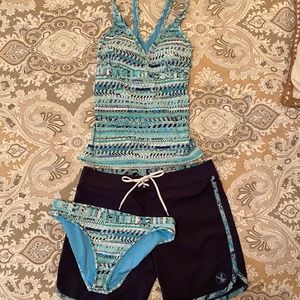 Tankini Swim Set & Swim Shorts